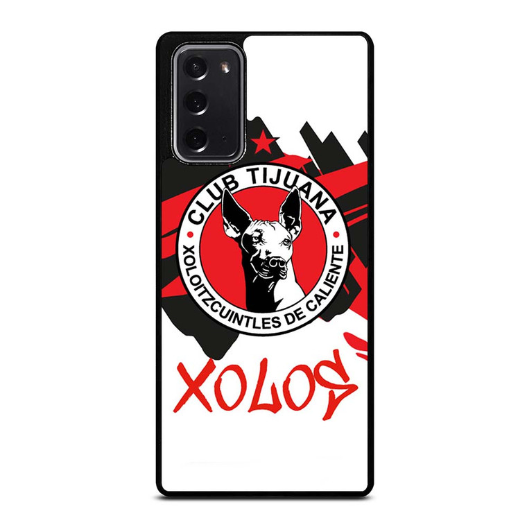CLUB TIJUANA XOLOITZCUINTLES SYMBOL Samsung Galaxy Note 20 Case Cover