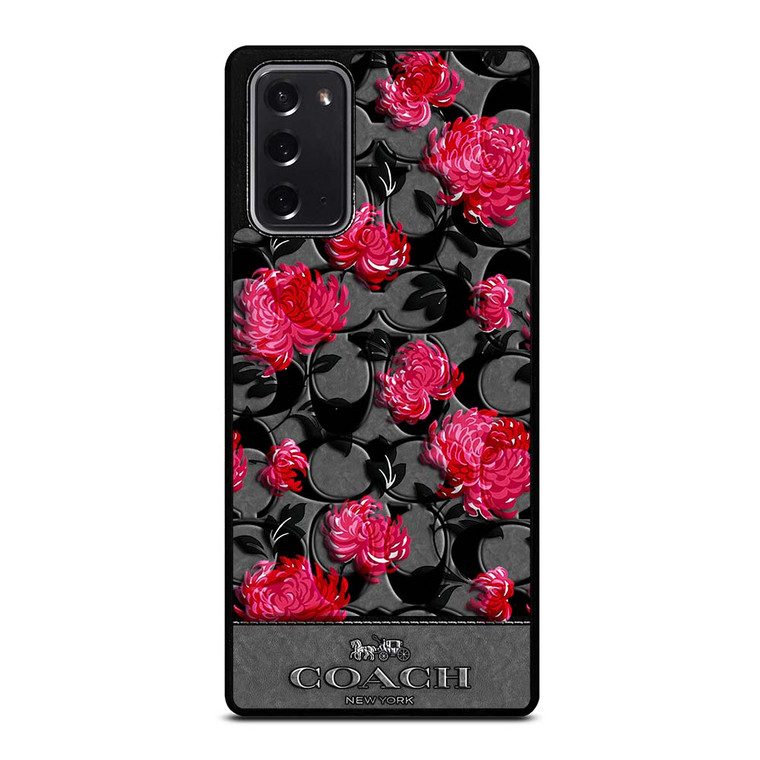 COACH NEW YORK FLOWER 3 Samsung Galaxy Note 20 Case Cover