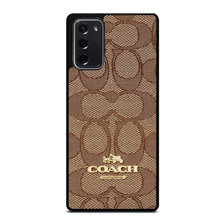 COACH NEW YORK PATTERN Samsung Galaxy Note 20 Case Cover COACH NEW YORK PATTERN Samsung Galaxy Note 20 Case Cover