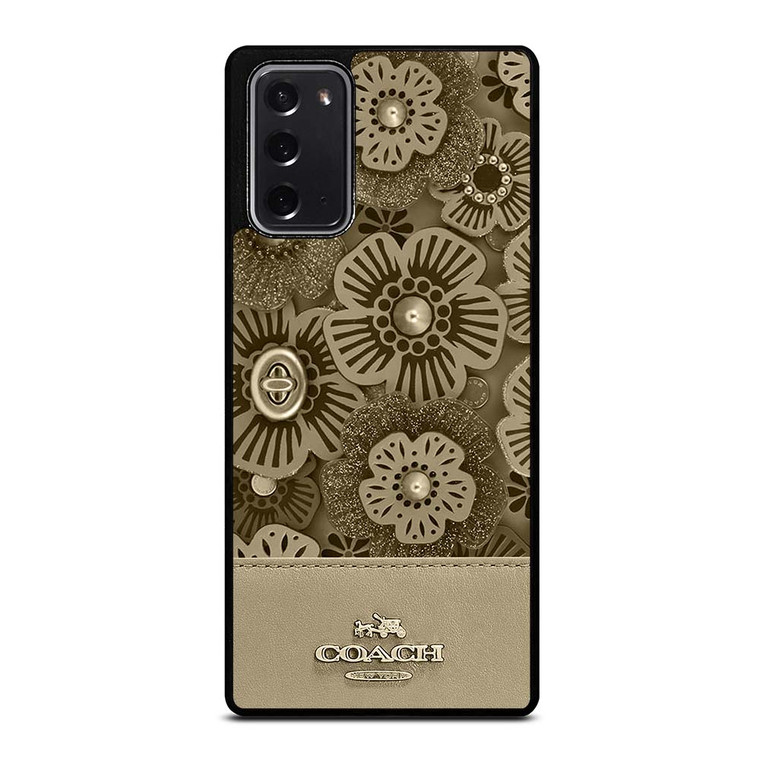 COACH NEW YORK TEA ROSE 2 Samsung Galaxy Note 20 Case Cover