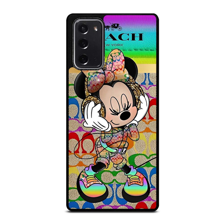 COACH RAINBOW MICKEY Samsung Galaxy Note 20 Case Cover