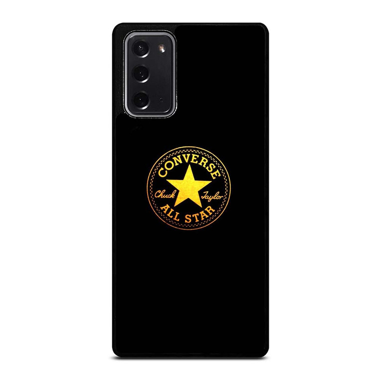 CONVERSE ALL STAR GOLD LOGO Samsung Galaxy Note 20 Case Cover