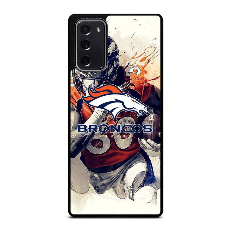 DENVER BRONCOS NFL LOGO Samsung Galaxy Note 20 Case Cover