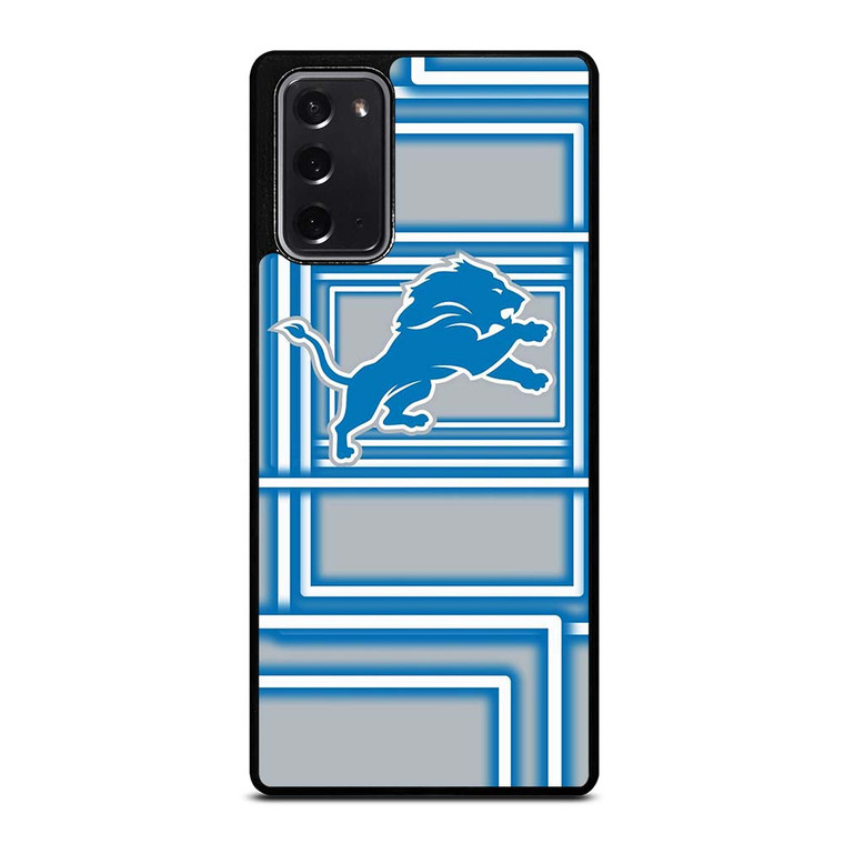 DETROIT LIONS LINE Samsung Galaxy Note 20 Case Cover
