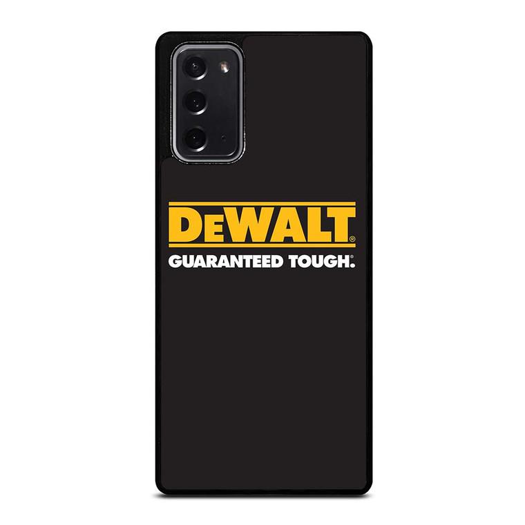 DEWAL LOGO GUARANTEED TOUGH Samsung Galaxy Note 20 Case Cover