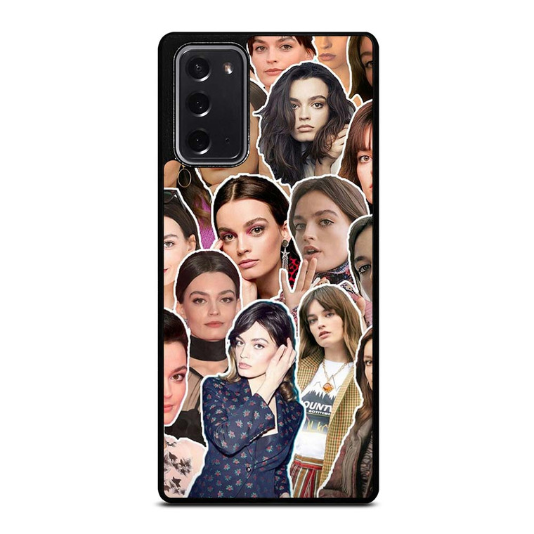 EMMA MACKEY FACE COLLAGE Samsung Galaxy Note 20 Case Cover