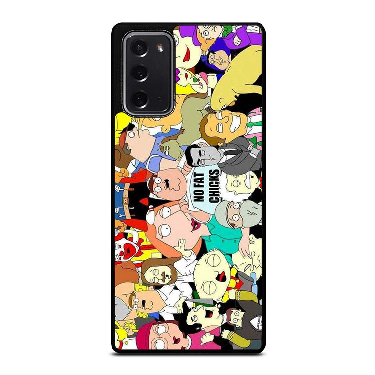 FAMILY GUY CHARACTERS Samsung Galaxy Note 20 Case Cover