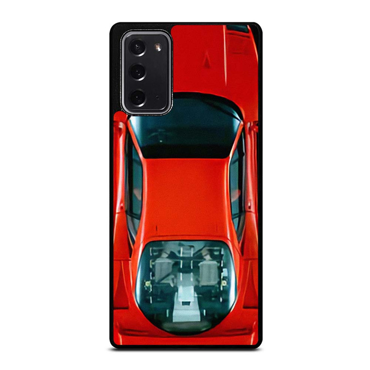 FERRARI F40 TOP VIEW Samsung Galaxy Note 20 Case Cover