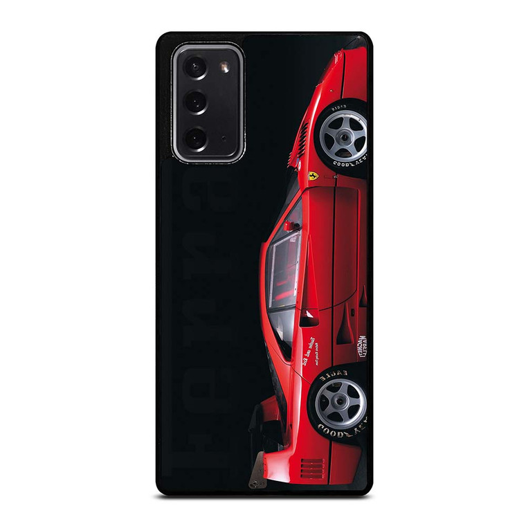FERRARI F40 VINTAGE SUPERCAR Samsung Galaxy Note 20 Case Cover