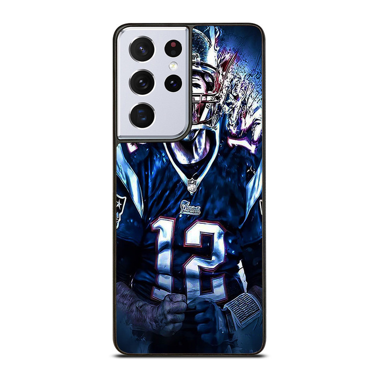 TOM BRADY NEW ENGLAND PATRIOTS NFL Samsung Galaxy S21 Ultra Case Cover