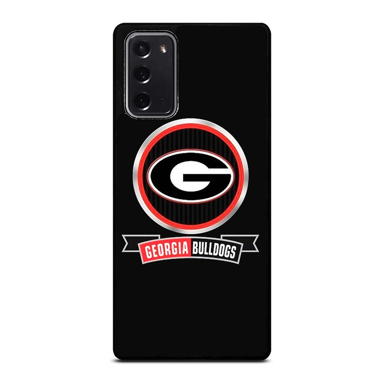 GEORGIA BULLDOGS UNIVERSITY NFL LOGO Samsung Galaxy Note 20 Case Cover