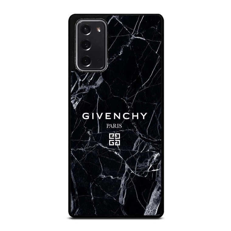GIVENCHY PARIS MARBLE BLACK Samsung Galaxy Note 20 Case Cover