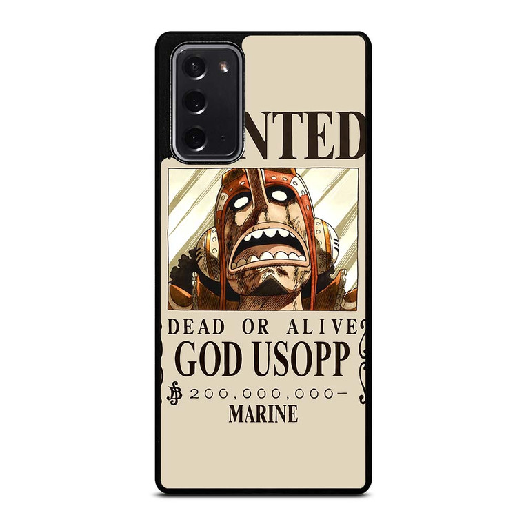 GOD USOPP ONE PIECE ANIME Samsung Galaxy Note 20 Case Cover