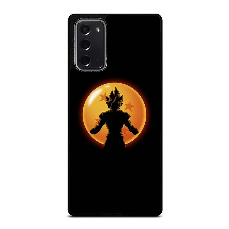 GOKU DRAGON BALL SILHOUETTE Samsung Galaxy Note 20 Case Cover