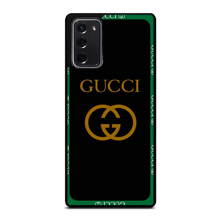 GUCCI ROUND BLACK Samsung Galaxy Note 20 Case Cover