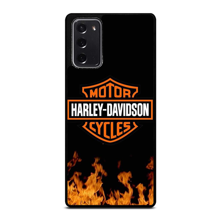 HARLEY DAVIDSON FIRE LOGO Samsung Galaxy Note 20 Case Cover