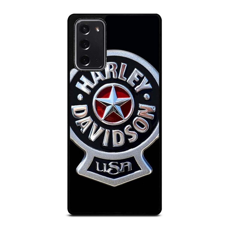 HARLEY DAVIDSON USA METAL EMBLEM Samsung Galaxy Note 20 Case Cover