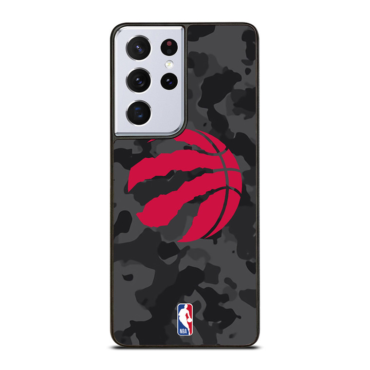 TORONTO RAPTORS BLACK CAMO Samsung Galaxy S21 Ultra Case Cover