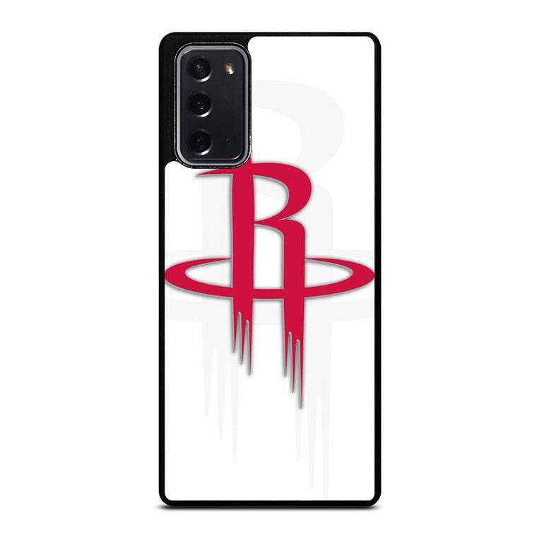 HOUSTON ROCKETS WHITE LOGO Samsung Galaxy Note 20 Case Cover