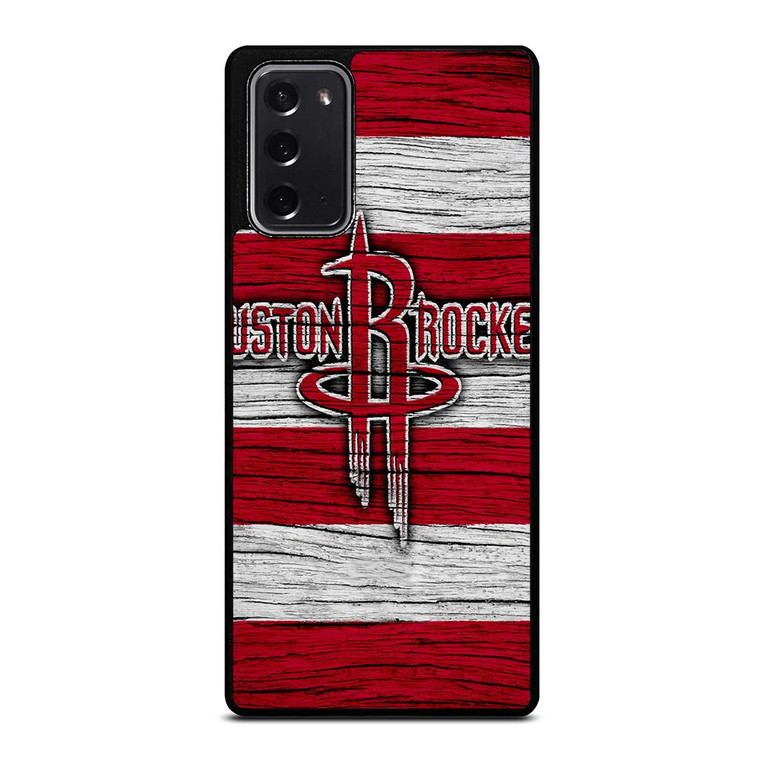 HOUSTON ROCKETS WOODEN LOGO Samsung Galaxy Note 20 Case Cover