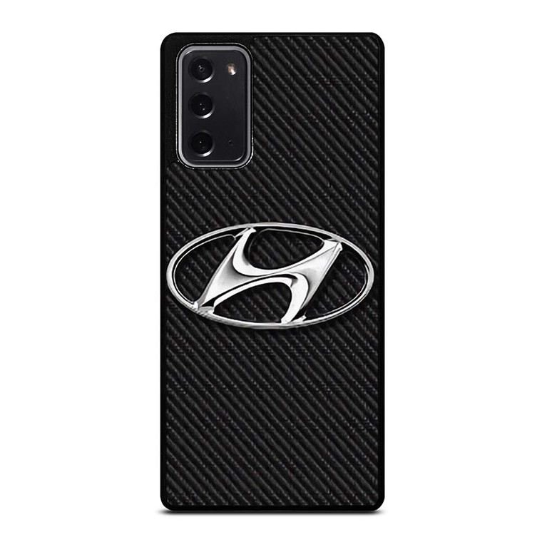 HYUNDAI MOTORS CARBON LOGO Samsung Galaxy Note 20 Case Cover