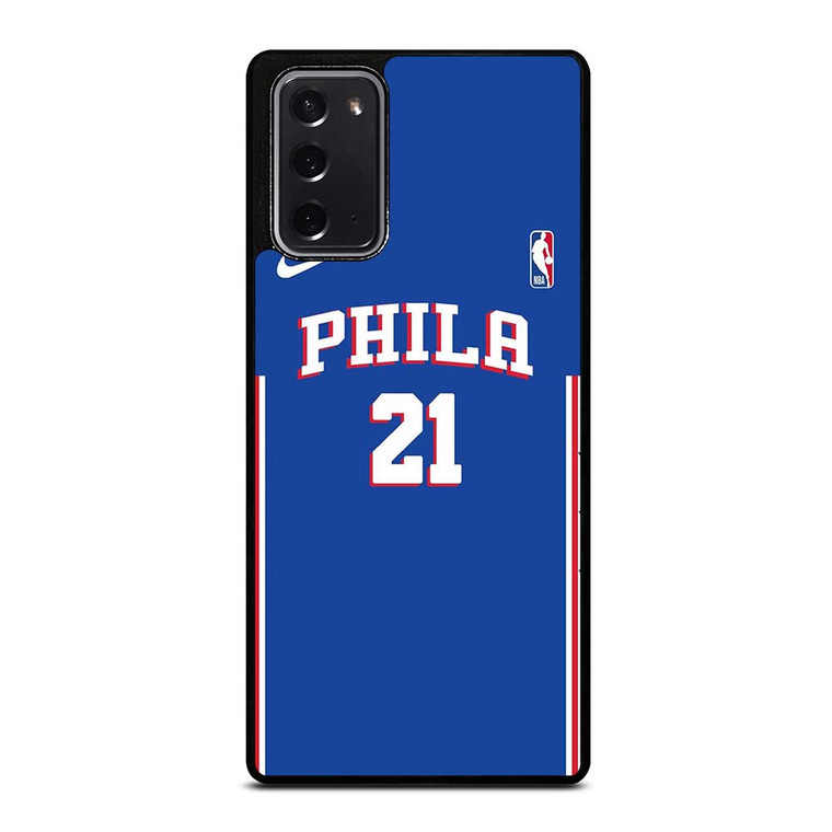 JOEL EMBIID PHILADELPHIA SIXERS NBA Samsung Galaxy Note 20 Case Cover