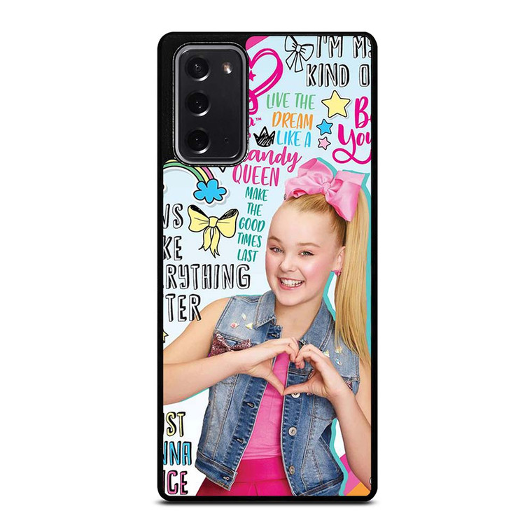 JOJO SIWA QUOTE  Samsung Galaxy Note 20 Case Cover