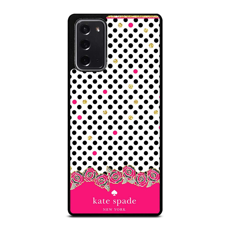KATE SPADE FLOWER POLKADOT Samsung Galaxy Note 20 Case Cover
