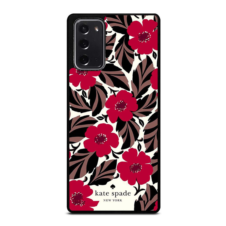 KATE SPADE FLOWER RED Samsung Galaxy Note 20 Case Cover