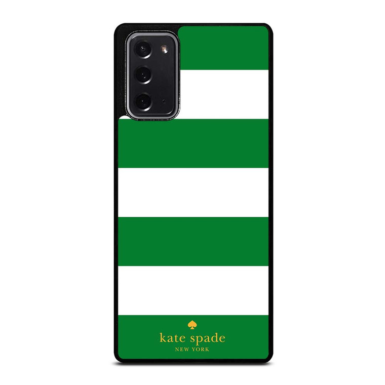 KATE SPADE GREEN STRIPE Samsung Galaxy Note 20 Case Cover