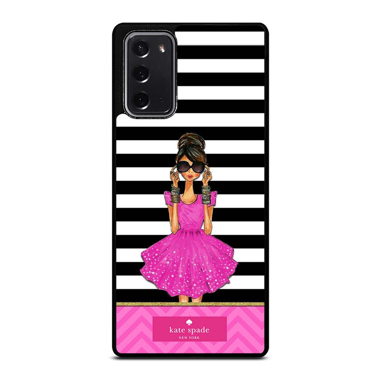 KATE SPADE PINK GIRLS Samsung Galaxy Note 20 Case Cover