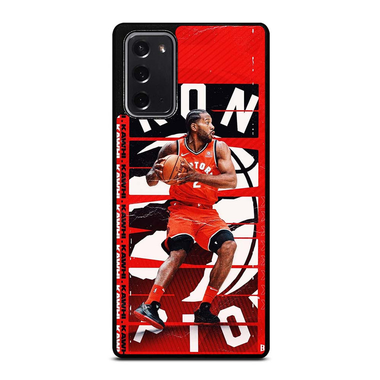 KAWHI LEONARD TORONTO RAPTORS NBA Samsung Galaxy Note 20 Case Cover