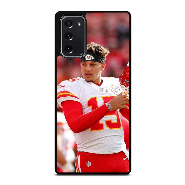 KC CHIEFS PATRICK MAHOMES 15  Samsung Galaxy Note 20 Case Cover