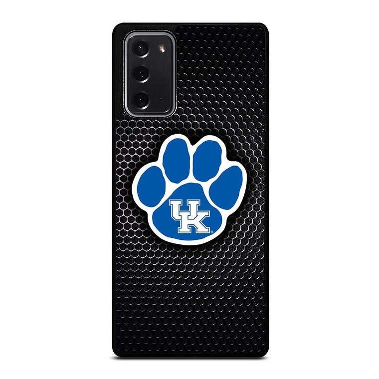 KENTUCKY WILDCATS METAL LOGO Samsung Galaxy Note 20 Case Cover