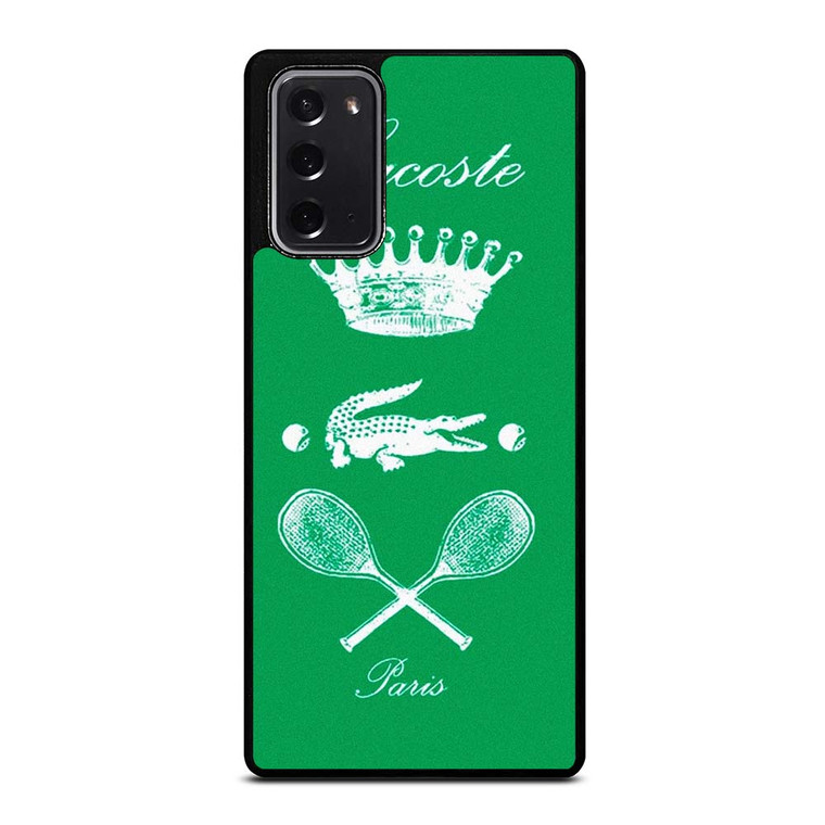 LACOSTE TENNIS PARIS Samsung Galaxy Note 20 Case Cover