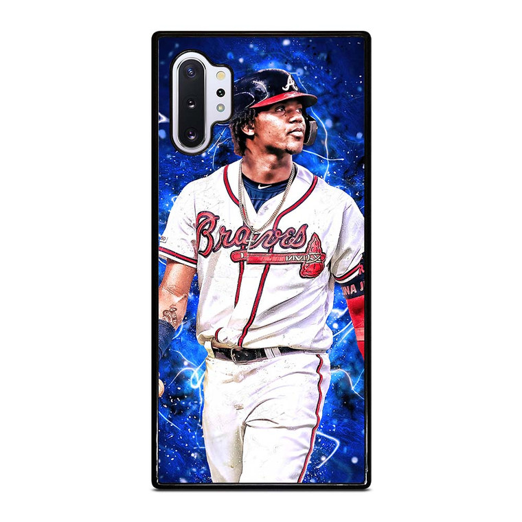 ACUNA JR ATLANTA BRAVES ART MLB Samsung Galaxy Note 10 Plus Case Cover