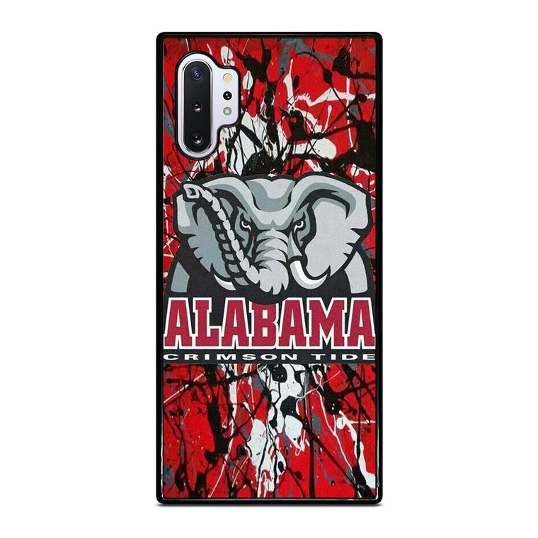 ALABAMA CRIMSON TIDE SPLASHED LOGO Samsung Galaxy Note 10 Plus Case Cover