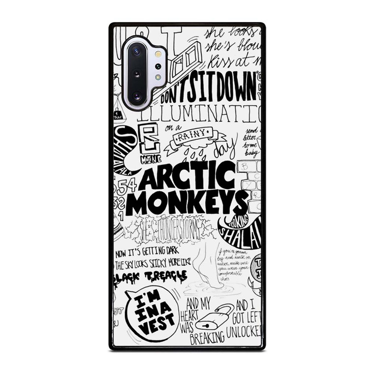 ARCTIC MONKEYS COLLAGE 2 Samsung Galaxy Note 10 Plus Case Cover ARCTIC MONKEYS COLLAGE 2 Samsung Galaxy Note 10 Plus Case Cover