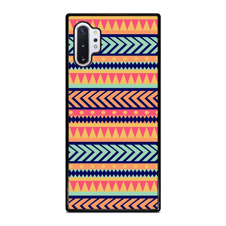 AZTEC TRIBAL PATTERN Samsung Galaxy Note 10 Plus Case Cover AZTEC TRIBAL PATTERN Samsung Galaxy Note 10 Plus Case Cover