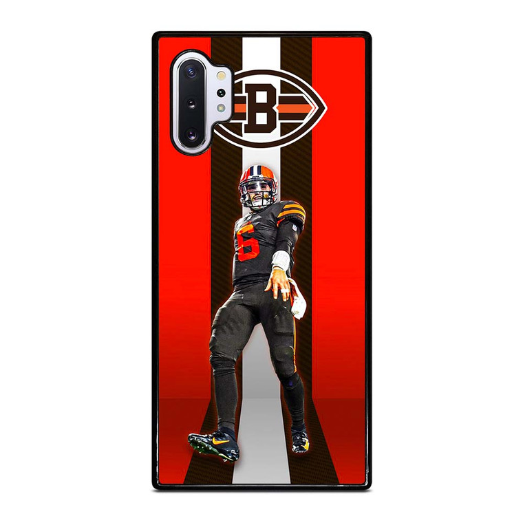 BAKER MAYFIELD CLEVELAND BROWNS NFL 3 Samsung Galaxy Note 10 Plus Case Cover BAKER MAYFIELD CLEVELAND BROWNS NFL 3 Samsung Galaxy Note 10 Plus Case Cover