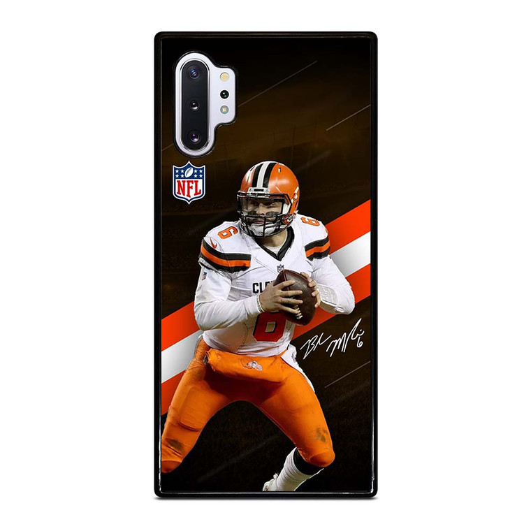 BAKER MAYFIELD CLEVELAND BROWNS NFL Samsung Galaxy Note 10 Plus Case Cover BAKER MAYFIELD CLEVELAND BROWNS NFL Samsung Galaxy Note 10 Plus Case Cover