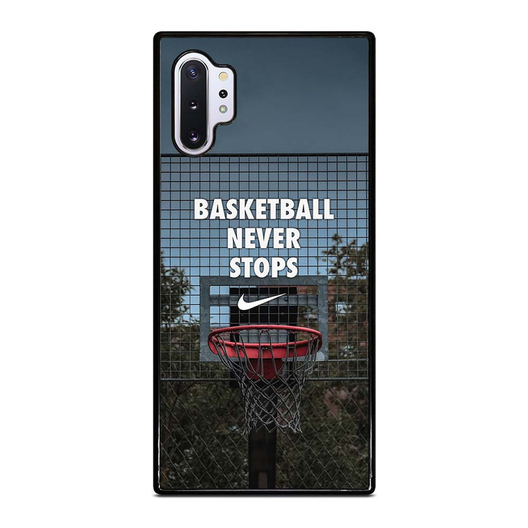 BASKETBALL NEVER STOPS RING Samsung Galaxy Note 10 Plus Case Cover BASKETBALL NEVER STOPS RING Samsung Galaxy Note 10 Plus Case Cover