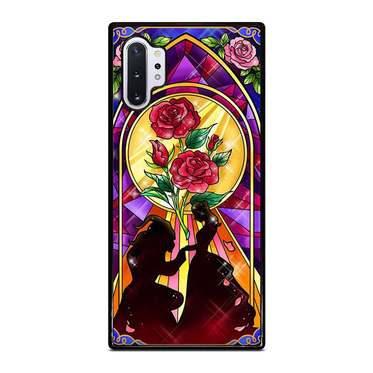 BEAUTY AND THE BEAST ROSE FLAWER Samsung Galaxy Note 10 Plus Case Cover