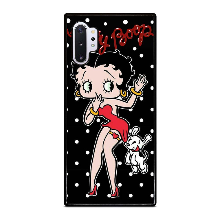 BETTY BOOP POLKA DOT CARTOON  Samsung Galaxy Note 10 Plus Case Cover