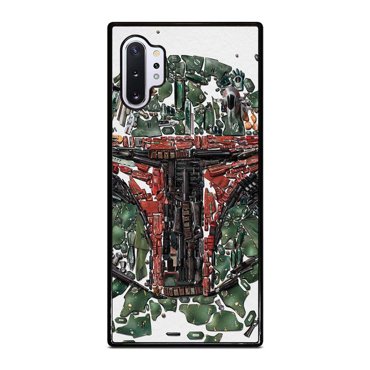 BOBA FETT STAR WARS MOZAIC Samsung Galaxy Note 10 Plus Case Cover