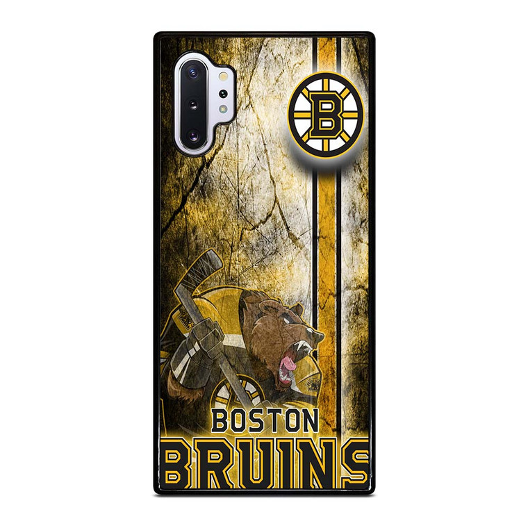 BOSTON BRUINS HOCKEY TEAM LOGO Samsung Galaxy Note 10 Plus Case Cover