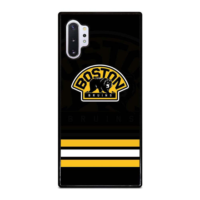 BOSTON BRUINS LOGO STRIPED Samsung Galaxy Note 10 Plus Case Cover