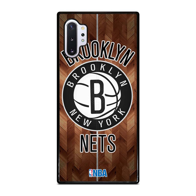 BROOKLYN NETS WOODEN LOGO Samsung Galaxy Note 10 Plus Case Cover
