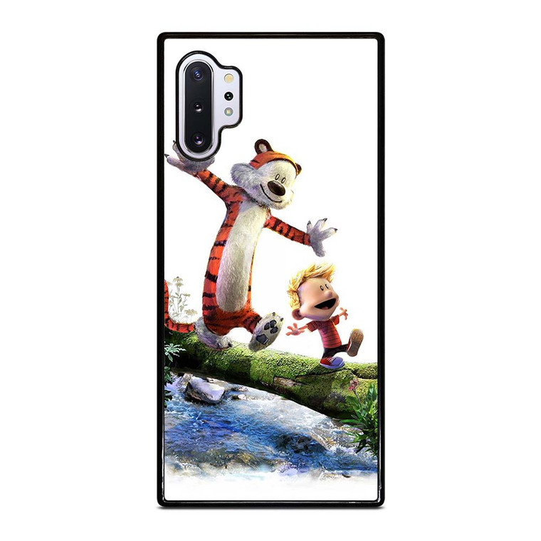 CALVIN AND HOBBES RIVER WOOD Samsung Galaxy Note 10 Plus Case Cover