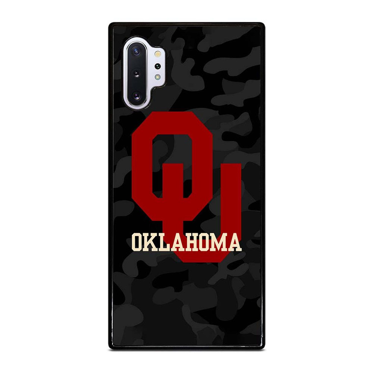 CAMO OKLAHOMA SOONERS LOGO Samsung Galaxy Note 10 Plus Case Cover